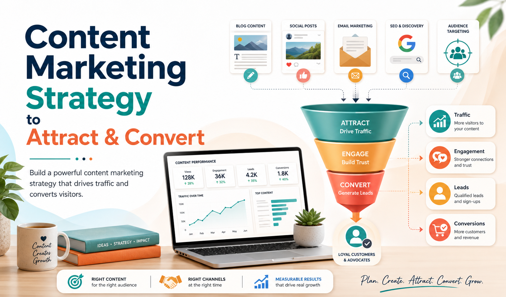 Content Marketing Strategy to Attract & Convert