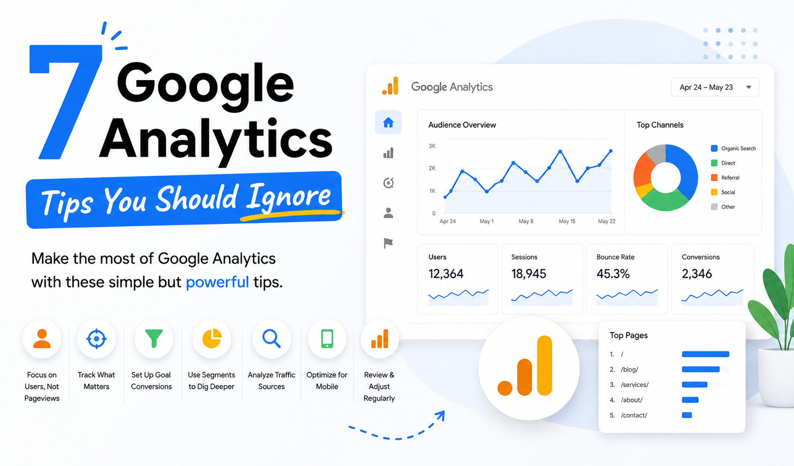 7 Google Analytics Tips You Should Ignore