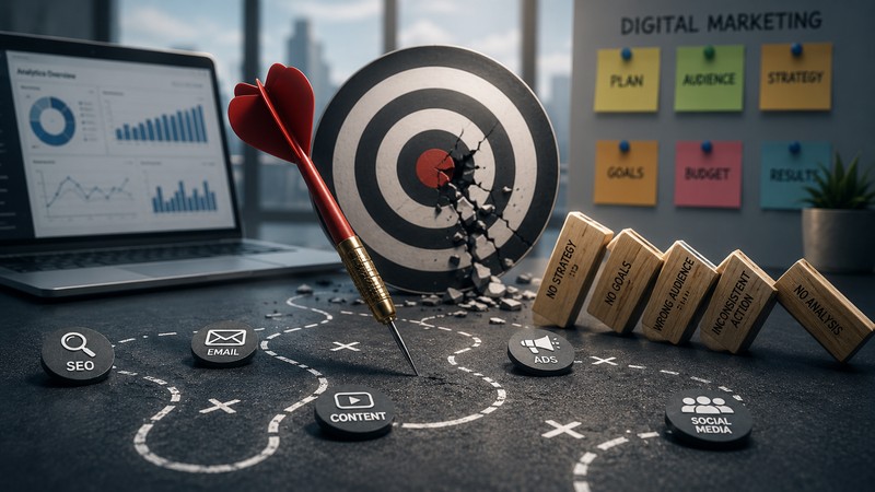 Why Most Digital Marketing Strategies Fail Before They Even Start