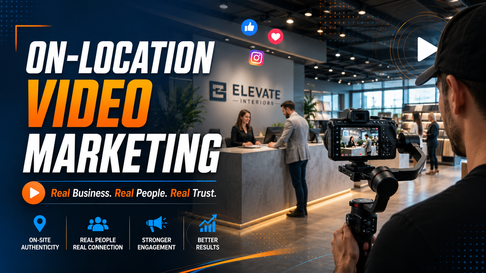 Why On-Location Video Marketing Makes Your Business More Professional and Trustworthy