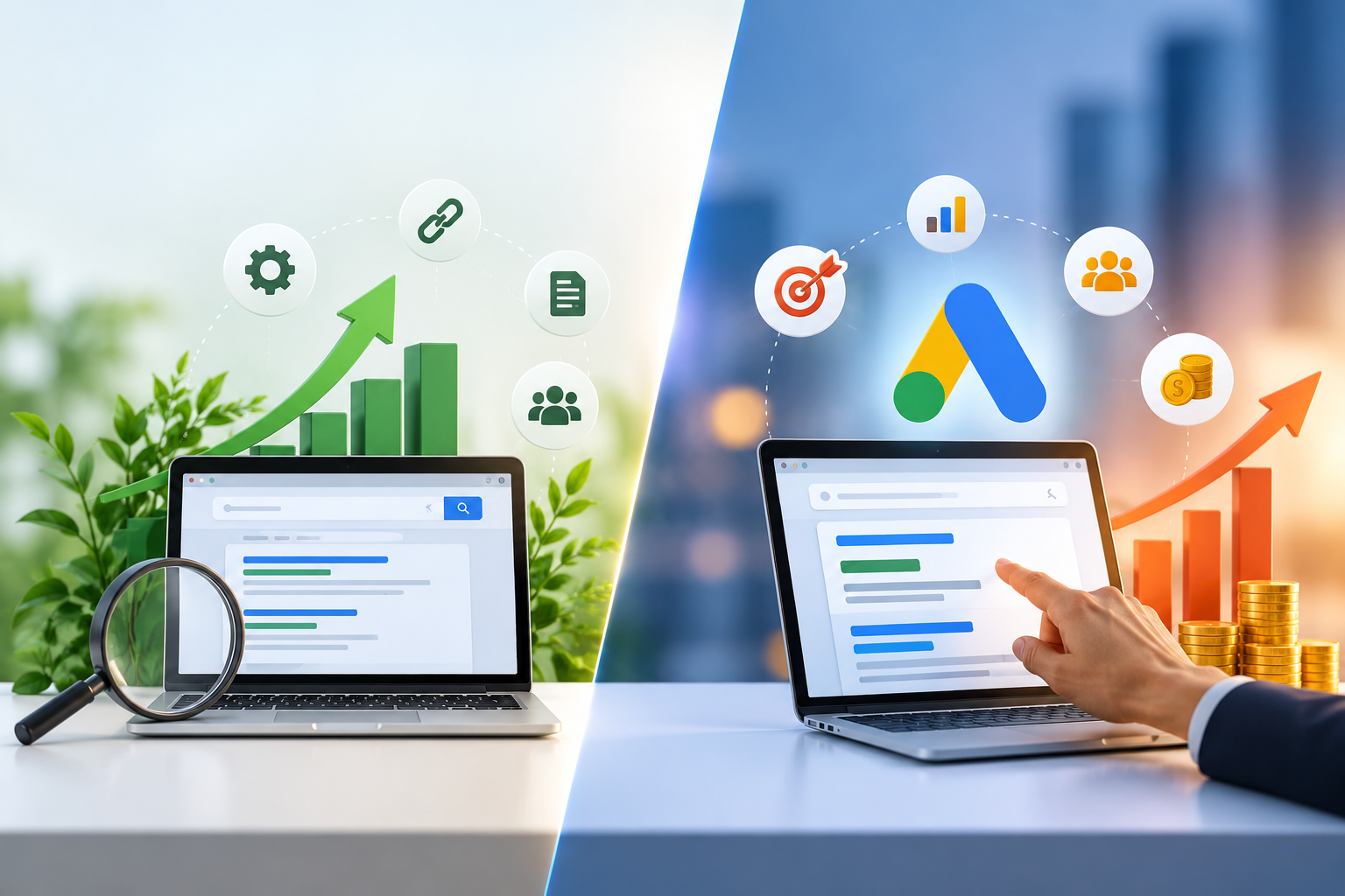 SEO vs Google Ads: Which Digital Marketing Strategy Is Better for Your Business?